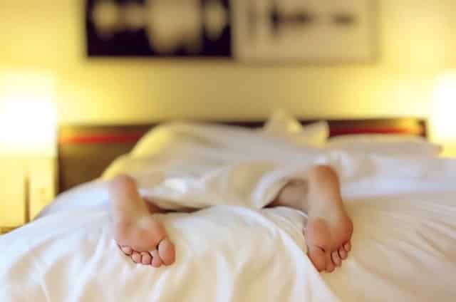 Sleeping prone with an anti snore pillow Sleeping prone or on your front with an anti snore pillow