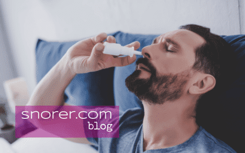 Nasal spray for snoring Nasal spray for snoring